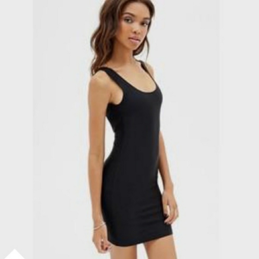 Forever 21 Backless Black Bodycon Dress Size S